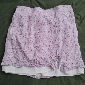 Floral Lavender Skirt